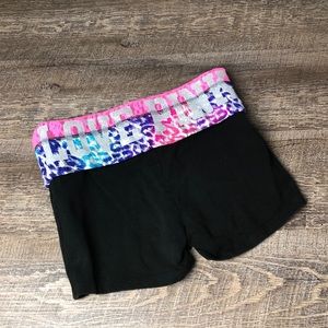 PINK yoga shorts